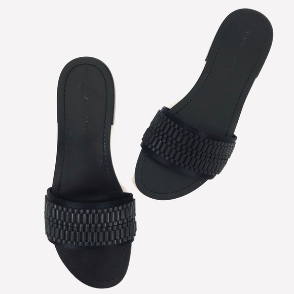 Kendall + Kylie Kennedy Open Toe Slides Sandals - Picture 4 of 6